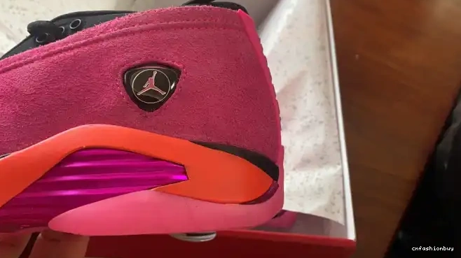 DH4121-600 Retro Shocking 14 (W) Jordan Low Pink 0515